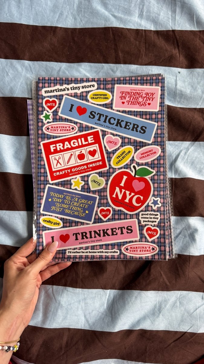 TINYSTORE Official Merch Stickers - TINYSTORETINYSTORETangible