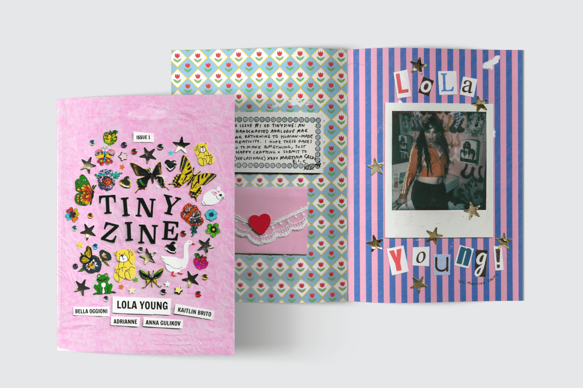 TINYZINE ISSUE #1: Ft. LOLA YOUNG, BELLA OGGIONI, KAITLIN BRITO & MORE - TINYSTORETINYSTORETangible