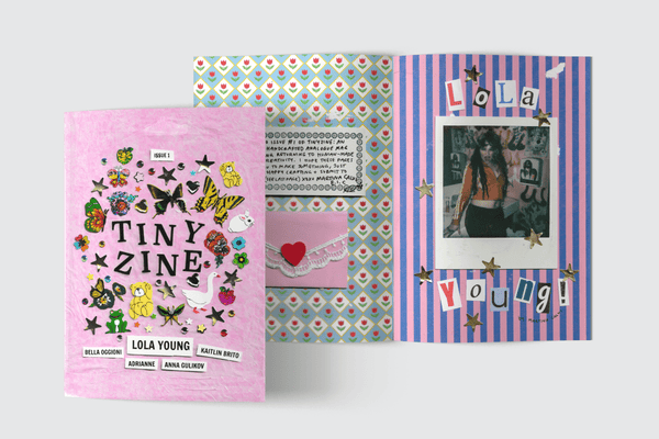 TINYZINE ISSUE #1: Ft. LOLA YOUNG, BELLA OGGIONI, KAITLIN BRITO & MORE - TINYSTORETINYSTORETangible