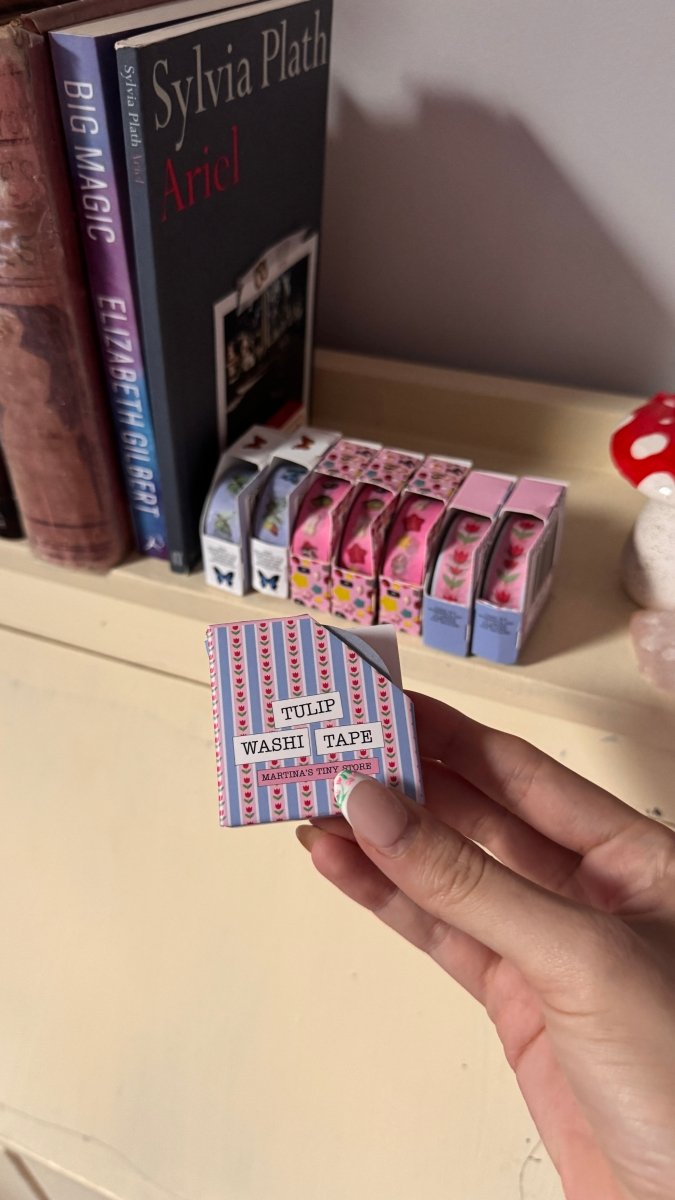 Tulips Washi Tape - TINYSTORETINYSTORETangible