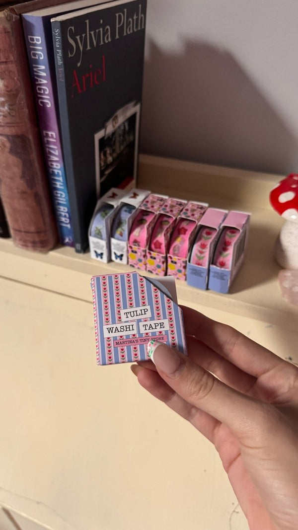 Tulips Washi Tape - TINYSTORETINYSTORETangible