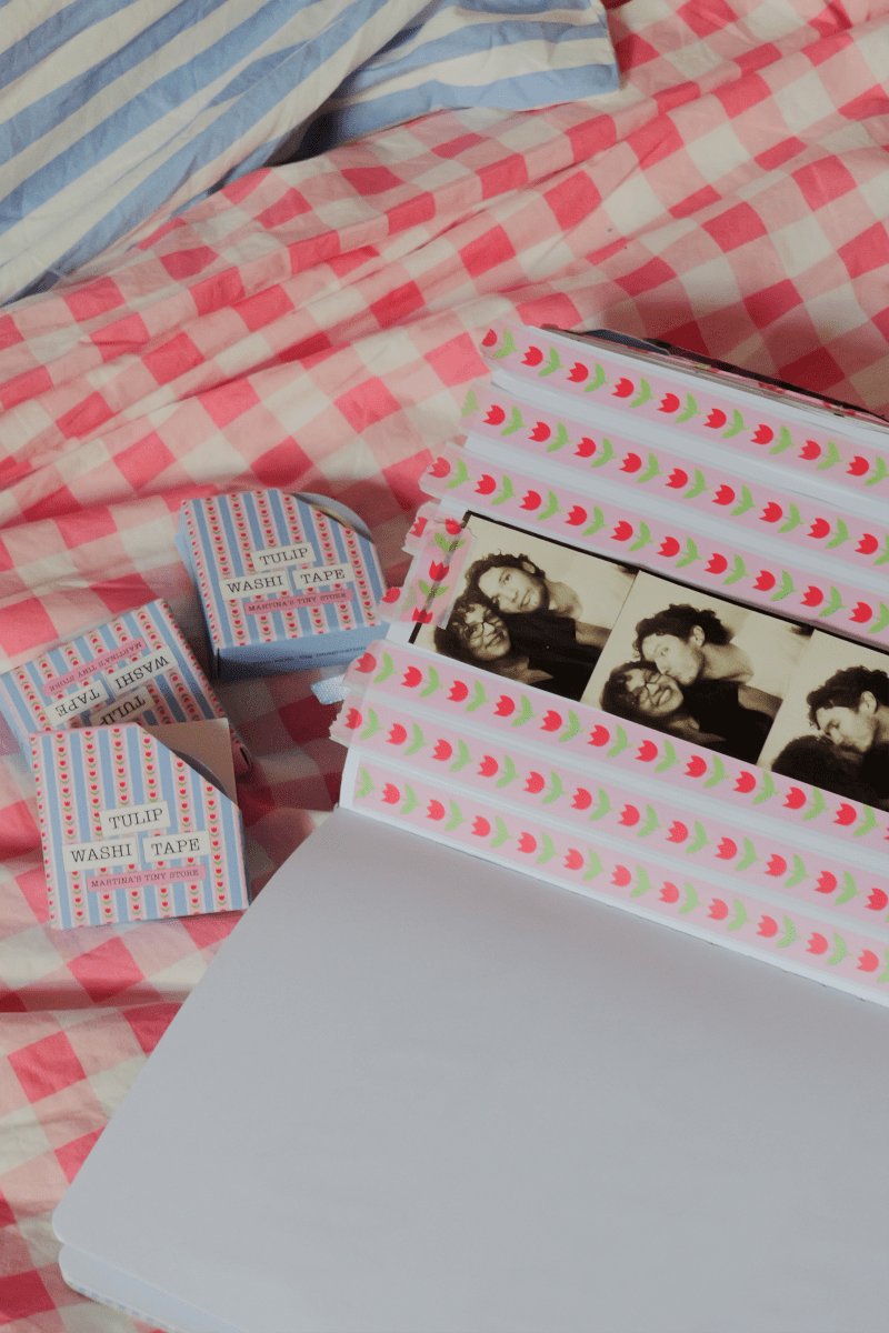 Tulips Washi Tape - TINYSTORETINYSTORETangible