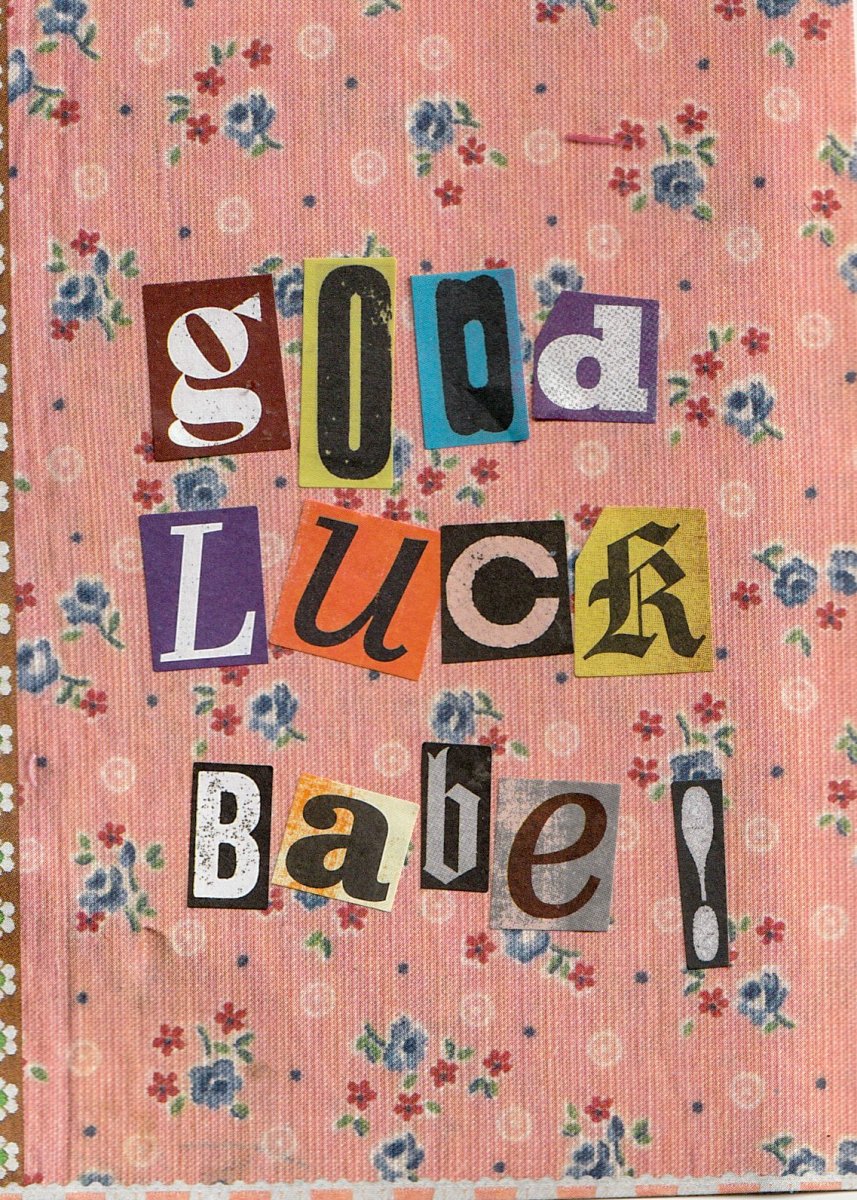 Wallpaper Download - GOOD LUCK BABE! - Martina's Tiny StoreMartina's Tiny Store